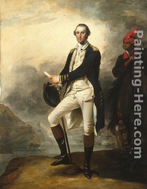 George Washington painting - John Trumbull George Washington art painting